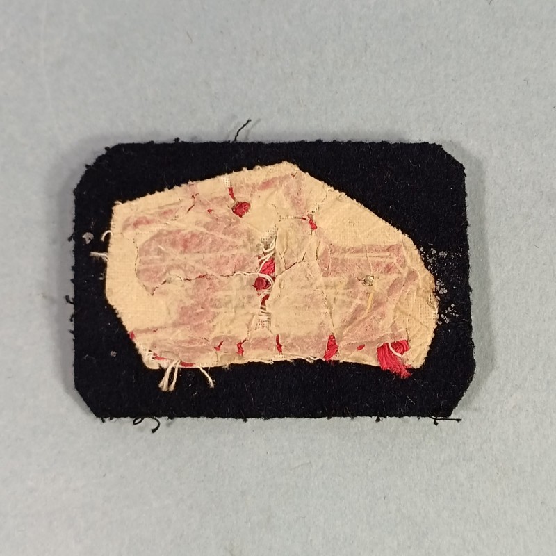 INSIGNE TISSU BRODE BREVET DE CONDUCTEUR ENGIN POMPE DU BATAILLON DES SAPEURS POMPIERS DE PARIS BSPP ANNEES 1920 1930